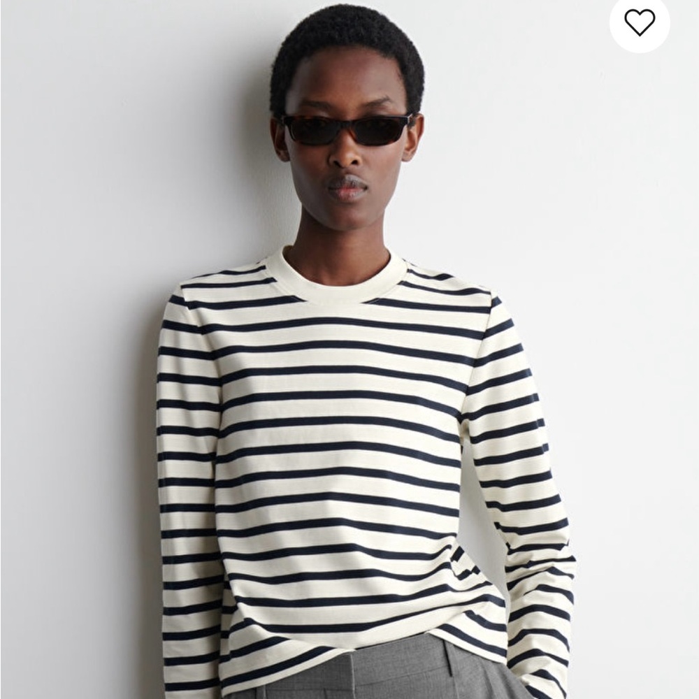 COS Clean Cut Long Sleeve Tee